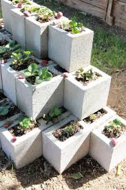 Super Simple Concrete Block Garden