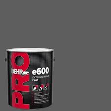 Behr Pro 1 Gal N520 6 Asphalt Gray