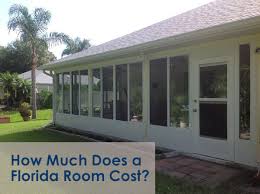 Sunroom Florida Room Cost