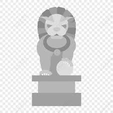 Ai Stone Lion Lion Silhouette Lion