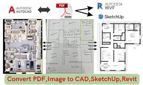 Convert Pdf Image Sketch In Autocad
