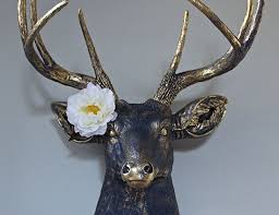 Faux Taxidermy Deer Stag Buck Head