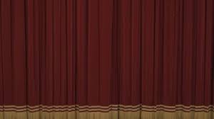 Commercial 4k Theatre Red Curtain