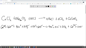 Solved Cacl2 Na2co3 Hcl Find A