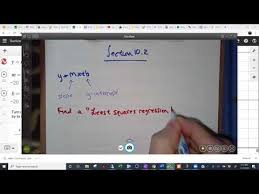 Section 10 2 Linear Regression Part 1