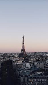 Madame Eiffel At Sunset Iphone