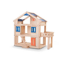 Plan Toys Terrace Dollhouse Knock