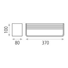 Acb Icon Fix Large Wall Lamp Led Cct 21w