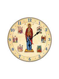 Custom Wall Clock Virgin Mary