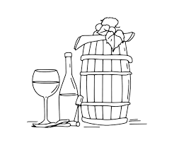 Premium Vector Wine Set Barrel Of