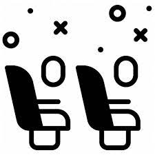Air Chairs Plane Travel Icon