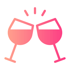 Cheers Generic Gradient Fill Icon
