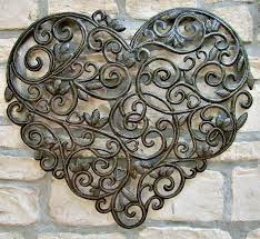 Heart Wall Hanging Haitian Metal Art