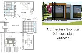 Design Architectural 2d Floor Plan On