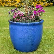 Glazed Pottery Large Plant Pots For