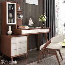 Buy Modern Teak Wood Design Study Table