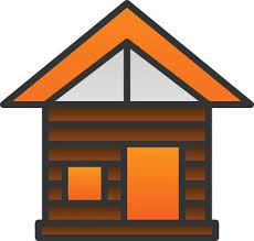 Stylized House Icon Vector Art