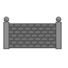 Concrete Fence Png Vector Psd And