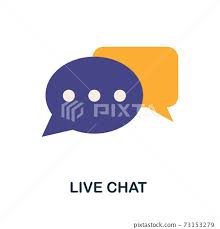 Live Flat Icon Color Simple