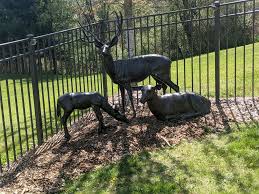 Deer Aluminum Yard Art