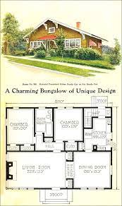 Bungalow Vintage Small House Plans
