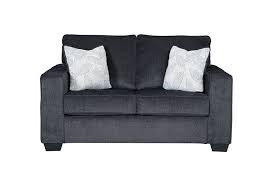 Altari Charcoal Sofa Sleeper Loveseat