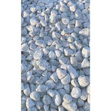 Rock Ranch 0 40 Cu Ft 30 Lbs 1 In To 2 In Premium Grade 1 Tumbled White Marble Landscaping Pebble