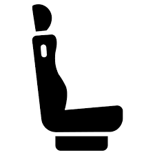 Car Seat Dinosoft Fill Icon