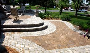 Recycled Paver Patio