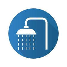 Long Shadow Icon Shower Faucet