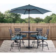 Hanover Montclair 5 Piece High Dining Set