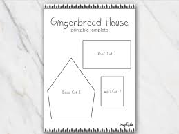 Gingerbread House Templates For Free