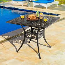 35 4 Inches Outdoor Dining Table