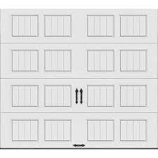 Clopay 111267 Gallery Collection 9 Ft X 8 Ft 6 5 R Value Insulated Solid White Garage Door
