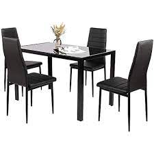 Bahom 5 Piece Kitchen Dining Table Set