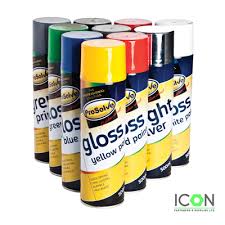 Acrylic Gloss Paint Aerosol 500ml