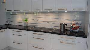 Gold Coast Glass Splashback In Glass