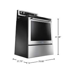 Electric Range With True Convection