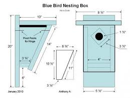 Bluebird Birdhouse Plans How To Build