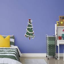 Tinsel Tree Removable Wall