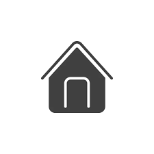 Home Icon Isolated White Background