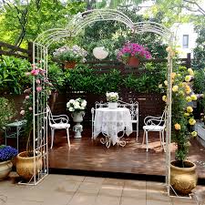 White Arch Garden Decorative Arch Temu