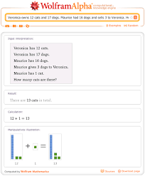Solving Word Problems With Wolfram