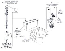 Hunterdon Series Toilet Repair Parts