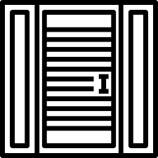 French Doors Winnievizence Outline Icon