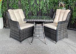 2 Seat Balcony Set With Square Table