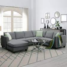 L Shaped Sofa Corner Couch Set