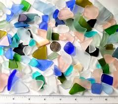 Sea Glass Mandmade Tumbled Glass