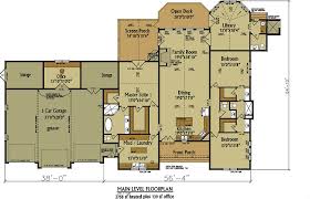 Alpine Lodge One Story 3 Bedroom House