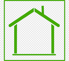 Green Home House Favicon Icon Outline